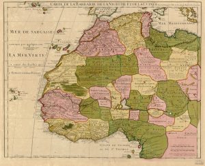 Carte de la Barbarie, de la Nigritie, et de la Guinée