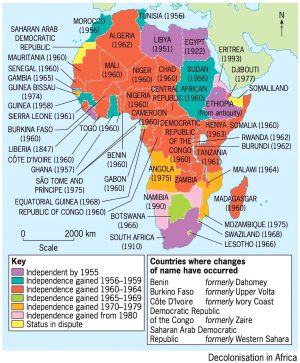 Descolonización de África
