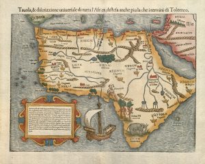 Mapa de África de 1540