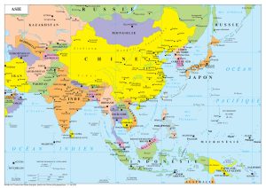 Mapa de Asia