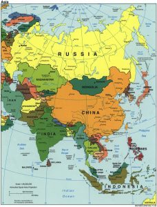 Países de Asia.