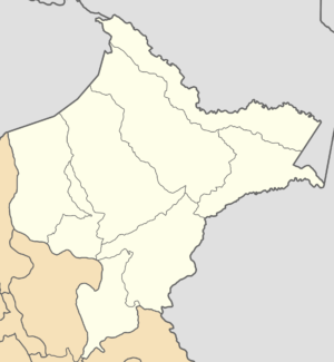 Mapa en blanco del departamento de Loreto