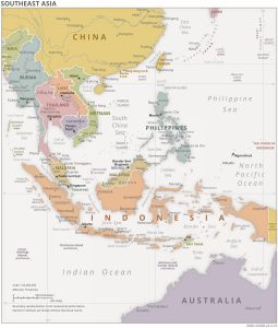 Países del Sudeste Asiático.