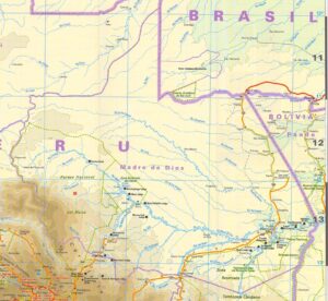 Geografía del departamento de Madre de Dios