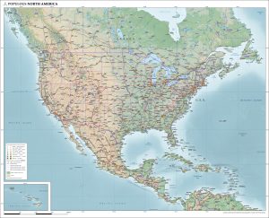 ¿Cuáles son las principales ciudades de América del Norte?