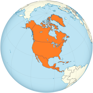 ¿Donde se encuentra América del Norte?