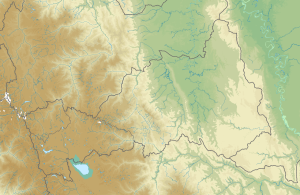 Mapa f&iacute;sico en blanco del departamento de Pasco.