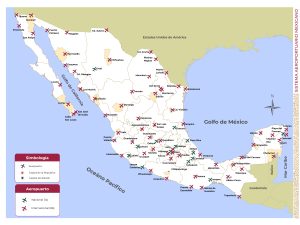 ¿Cuáles son los principales aeropuertos de México?