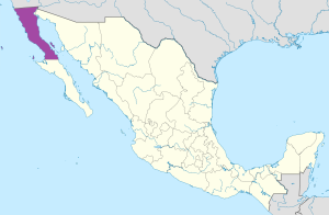 ¿Donde se encuentra Baja California?