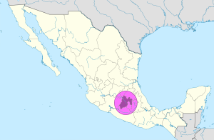 ¿Donde se encuentra el estado de México?