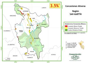 Miner&iacute;a en el departamento de San Mart&iacute;n