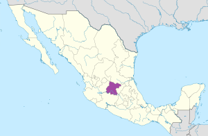 ¿Donde se encuentra el estado de Guanajuato?