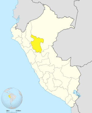 ¿Dónde está ubicado el departamento de San Martín?