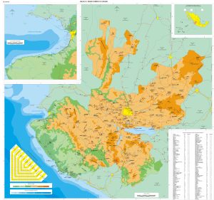 Mapa turístico de Jalisco