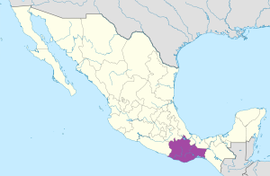 ¿Donde se encuentra el estado de Oaxaca?