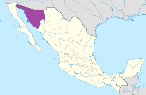 ¿Donde se encuentra el estado de Sonora?