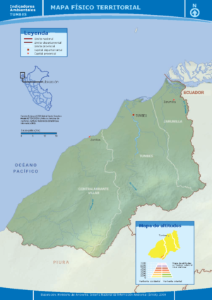 Geografía del departamento de Tumbes