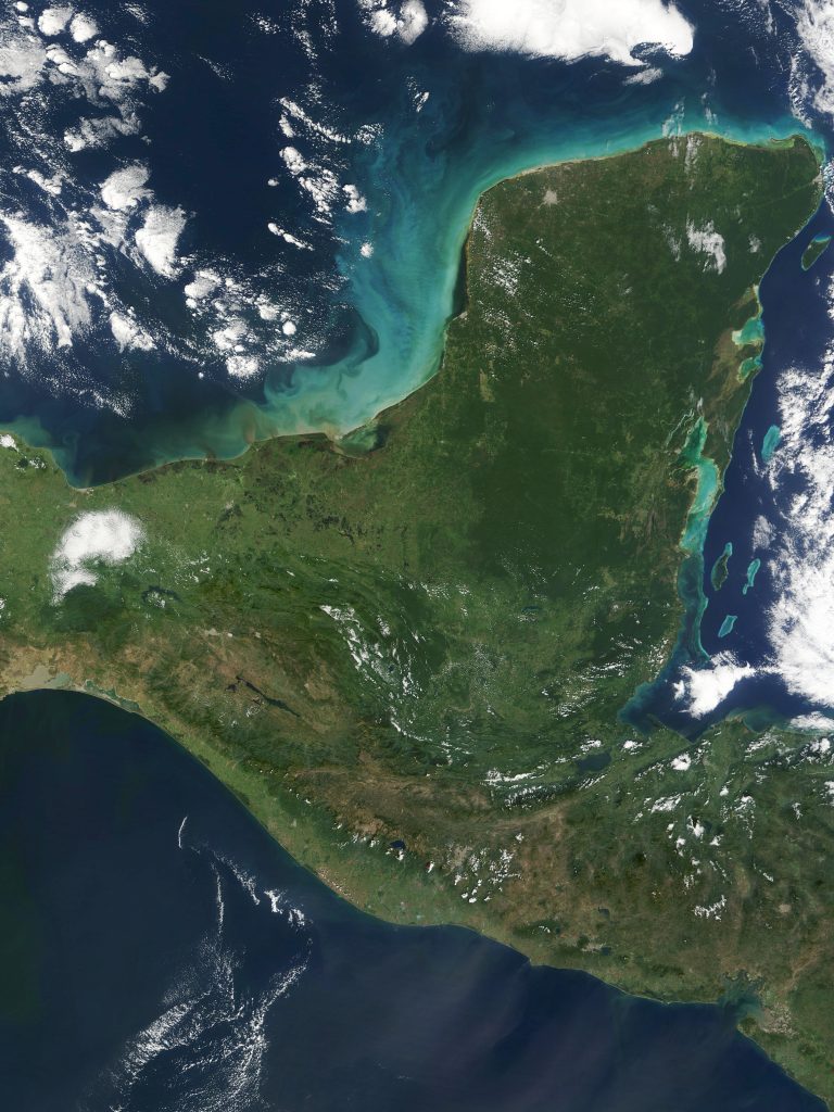 Península de Yucatán, en el sureste de México.