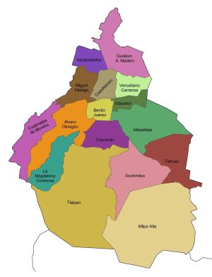 Demarcaciones territoriales de la Ciudad de México