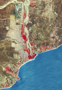 Imagen satelital de San José del Cabo.