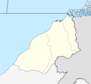 Mapa mudo del departamento de Tumbes