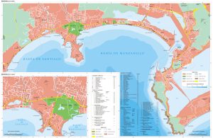 Mapa de Manzanillo.