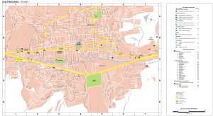 Mapa de Chilpancingo.