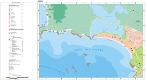 Mapa de Ixtapa.
