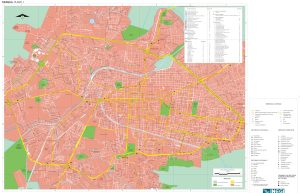 Mapa de Morelia.