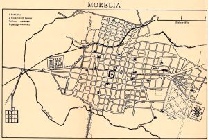 Morelia en 1918..
