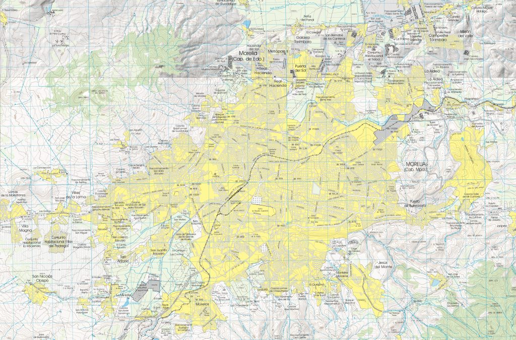 Plano de Morelia.