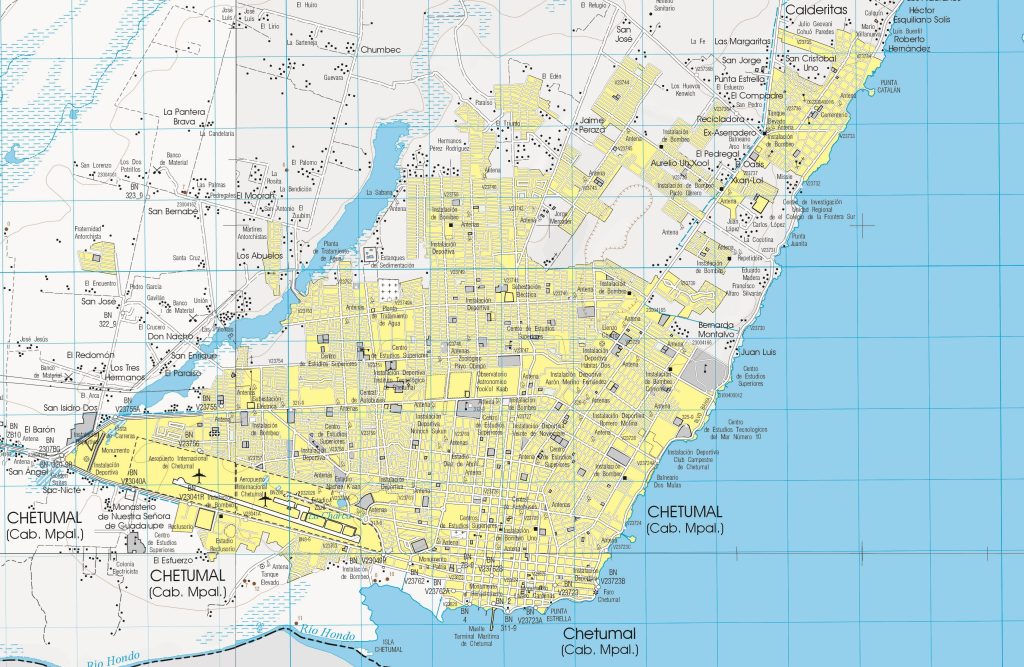 Plano de Chetumal..