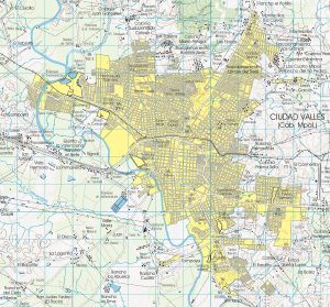 Plano de Ciudad Valles