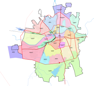 Divisiones administrativas de Culiacán.