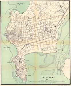 Mazatlán en 1918.