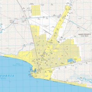 Plano de Puerto Peñasco