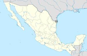 Mapa de ubicación de Matamoros en México.
