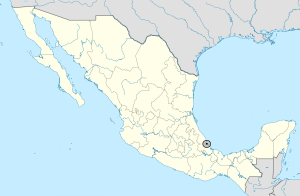Mapa de ubicación de la ciudad de Veracruz en México.