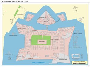 Plano del fuerte de San Juan de Ulúa