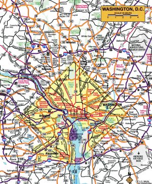Plano de Washington D. C.