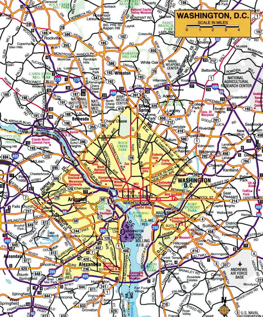 Plano de Washington D. C.