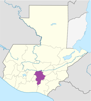 ¿Donde se encuentra el Departamento de Guatemala?