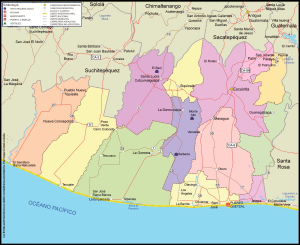 ¿Cuáles son los municipios del departamento de Escuintla?