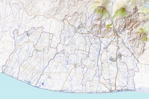 Mapa topográfico del Departamento de Escuintla. Mapa topográfico del Departamento de Escuintla.
