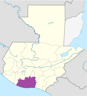 ¿Donde se encuentra el Departamento de Escuintla?