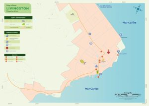 Mapa de la ciudad de Livingston