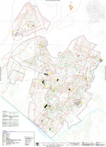 Plano de zonificación y usos de suelo de Trujillo, Perú. Plano de zonificación y usos de suelo de Trujillo, Perú.