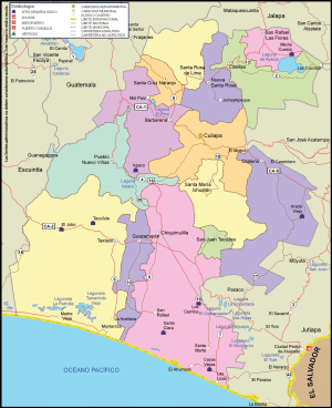 ¿Cuáles son los municipios del departamento de Santa Rosa?