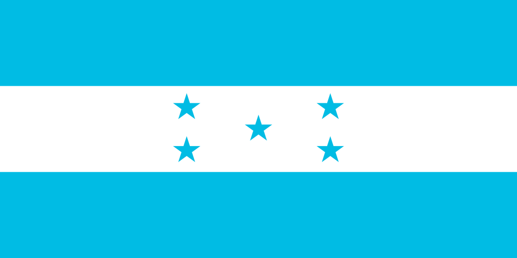Bandera de Honduras.