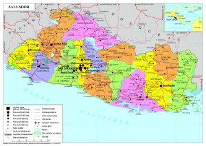 Mapa de El Salvador